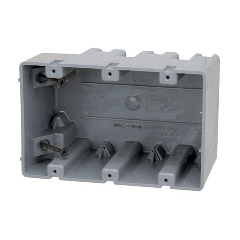 3 gang shallow electrical box|3 gang adjustable electrical box.